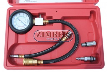 Compresiometru de benzina  ZT-04153 - ZIMBER-TOOLS