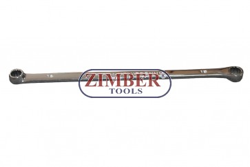 Cheie inelara dubla dreapta lunga (XXL) 16x18-mm. ZR-S06031618 - ZIMBER TOOLS.