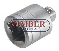 Adaptor -1/2"(F) x 3/4"(M)  ZR-04A123401 - ZIMBER-TOOLS
