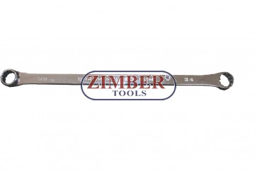 Cheie inelara dubla dreapta lunga (XXL) 22x24-mm ZR-S06032224 - ZIMBER TOOLS.