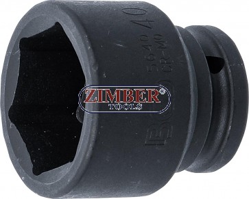 Impact Socket, Hexagon | 20 mm (3/4") Drive | 40 mm 5640 - BGS technic.