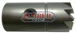 FREZE PENTRU CURATAT ORIFICIU INJECTOR DIESEL 17x17mm 1 -buc -ZR-41FR04 - ZIMBER TOOLS.