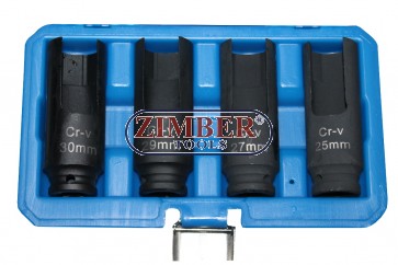 Set tubulare speciale pentru injectoare 25 mm-27 mm-29 mm-30mm - ZT-04A3066 - SMANN TOOLS.