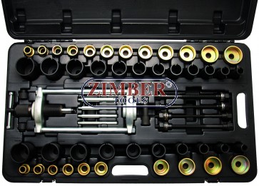 Kit hidraulic pentru montare și demontare a articulațiilor, bucșe, rulmenti, garnituri - ZR-36SSRS - ZIMBER SCULE