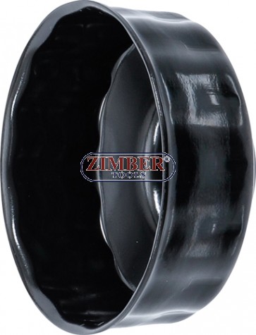 Cheie pentru filtru de ulei, 74-76 mm x P15for Audi, Ford, Mercedes-Benz, Opel, VW - -1039-74-76 - BGS-technic.