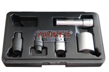 Trusa cu 5 chei speciale pentru pompe de injectie Bosch VE, ZR-36BDIPSK01 - ZIMBER TOOLS.