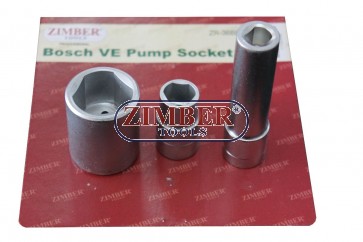 Trusa tubulare pentru pompe de injectie diesel Bosch VE. ZR-36BPSS - ZIMBER TOOLS