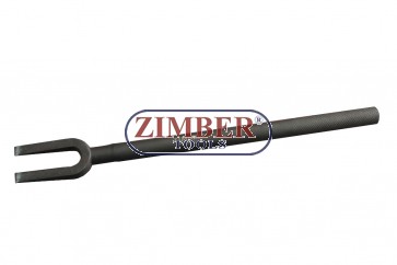 Levier cu furcă pentru rotule  18mm (410mm) - ZIMBER TOOLS-ZR-36TRS1803