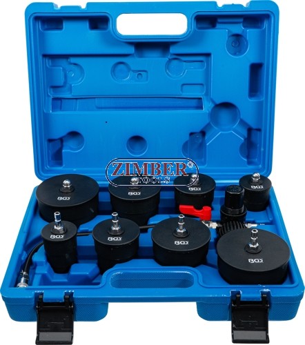 Turbo Charger Diagnosis Tool Set | 9 pcs. - 70339 - BGS-technic.