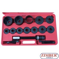 Trusa pentru montat si demontat rulmenti de pe roti ZT-04039 - ZIMBER-TOOLS.