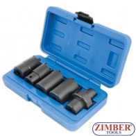 Set tubulare speciale cu dinti in exterior pentru Mercedes 5-Bbuc-1/2”DR. - ZIMBER TOOLS