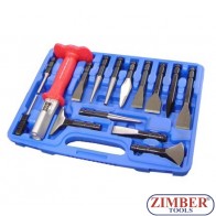 Trusa dalti si punctatoare, ZR-36CP14  - ZIMBER TOOLS