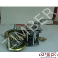 Макара със стоманено въже 0.9 Т