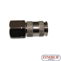 Cuplaj rapid pentru furtun 1/2 (Tip Mama)  ZR-12AQCUEF12 - ZIMBER TOOLS.