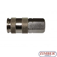 Cuplaj rapid pentru furtun 3/8 (Tip Mama)  ZR-12AQCUEF38 - ZIMBER TOOLS.