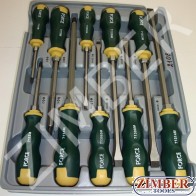 Set de surubelnite de impact 10 bu. PROFESIONAL - FORCE