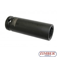 Tubulara de IMPACT  lunga 1/2," ZR-08DIS1217M - 17mm - ZIMBER TOOLS