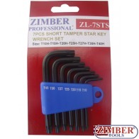Set chei imbus L,TORX  7 piese - ZIMBER