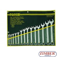 Set chei combinate INCH, 14 bucati - FORCE - 5141S