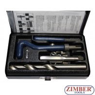 Trusă de reparat filet - M12x1.75, ZR-36TCIPK12 - ZIMBER-TOOLS