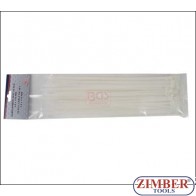 Coliere din Plastic 250 x 4,8.mm 50.buc (ALB) BGS