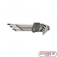 Set chei imbus L, T10-T50  9piese. (794) - BGS technic.