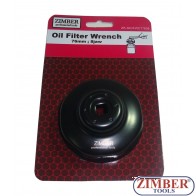 Cheie pentru filtru de ulei 76 mm x 12 laturi Citroen, Fiat, Ford, Peugeot, Renault, Honda, VAG, Mercedes-190 series, Volvo, ZR-36OFWCT7612 - ZIMBER TOOLS