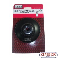Cheie pentru filtru de ulei 86 mm x 18 laturi. -ZR-36OFWCT8618 - ZIMBER TOOLS.