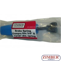 Dispozitiv montaj arc saboti frana 170mm, ZR-36BSC34 - ZIMBER TOOLS