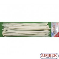 Coliere din Plastic 50 buc.  4.8 x 300 mm - BGS