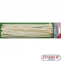 Coliere din Plastic 30 buc. 8.0 x 400 mm - BGS