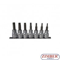 Trusa Capete chei profil Torx, Т15-50, 7buc - BGS