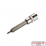 Capete profil torx lung  1/2", Т15х100mm - BGS