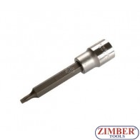 Capete profil torx lung  1/2", Т25х100mm - BGS