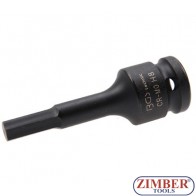 Cheie TORX "HEXAGON" de IMPACT 1/2" M 8 x 75.mm.- BGS