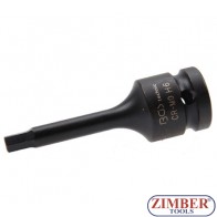 Cheie TORX "HEXAGON" de IMPACT 1/2" M 6 x 75.mm  - BGS.