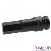 Cheie TORX "HEXAGON" de IMPACT 1/2" M17 x 75.mm - BGS.technic Germany.