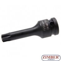 Cheie TORX ”T-Star” 1/2" T55 x 75.mm - BGS.