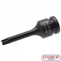 Cheie TORX ”T-Star” 1/2" T45 x 75.mm  - BGS.