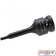 Cheie TORX ”T-Star” 1/2" T20 x 75.mm  - BGS.