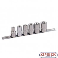 Trusa Tubulare E 3/8" 6 buc. - 3064 - Force