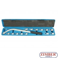 Trusa cu chei pentru tensor curele auxiliare 15buc. - ZR-36CPHWS15  - ZIMBER-TOOLS.
