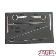 Trusa de scule pentru demontat aparate radio - Merced,BMW, ZR-36ILS - ZIMBER-TOOLS