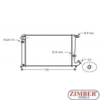 РАДИАТОР ВОДЕН PEUGEOT