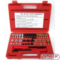 Trusă de reparat filet metric și UNF - UNC- 43 Buc, ZR-36UUMRK43 - ZIMBER TOOLS
