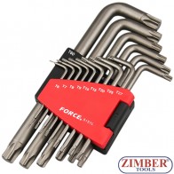 SET CHEI IMBUS TORX LUNG  15-PIESE. 5151L - FORCE