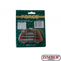Set extractoare suruburi rupte 5 buc - 63005 - FORCE