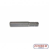 IMBUS Bit Hexagonal H6x75mm - ZR-15B1075H06 - ZIMBER TOOLS