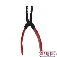 Cleste special pentru clipsuri de capitonaj, 190 mm, ZL-6866 - ZIMBER-TOOLS
