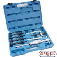 Trusă pentru extras rulmenţi şi bucş cu ciocan glisant  8~34mm , ZR-36BHBP02 - ZIMBER TOOLS